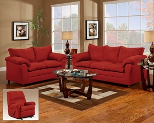 1150Flat Suede Red 1150Flat Suede Red